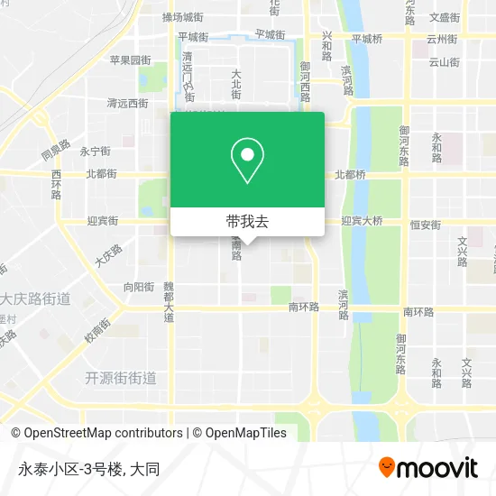 永泰小区-3号楼地图