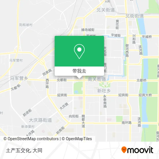 土产五交化地图