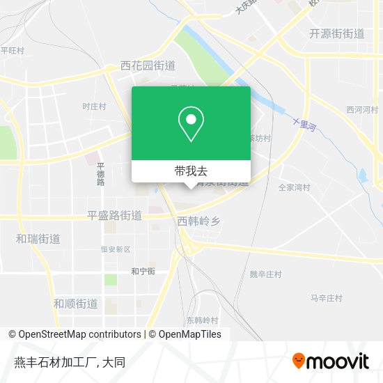 燕丰石材加工厂地图