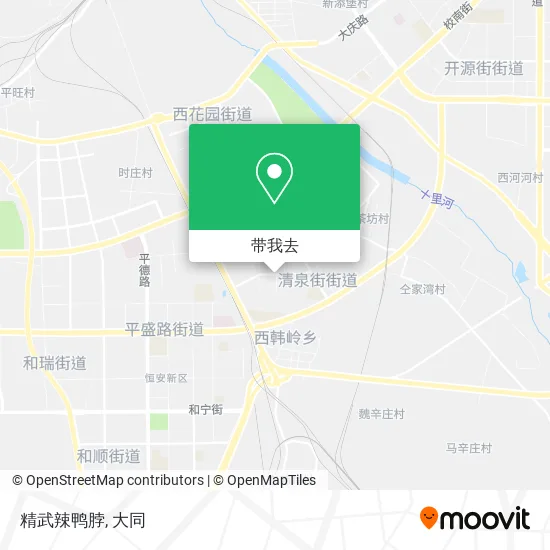 精武辣鸭脖地图