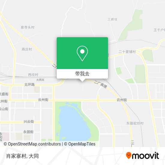 肖家寨村地图
