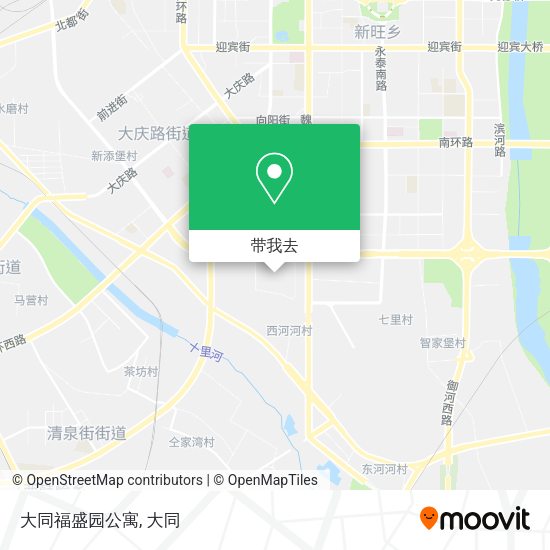 大同福盛园公寓地图
