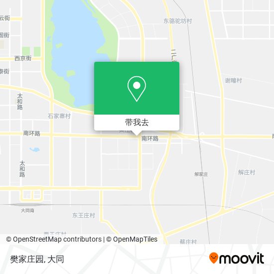 樊家庄园地图