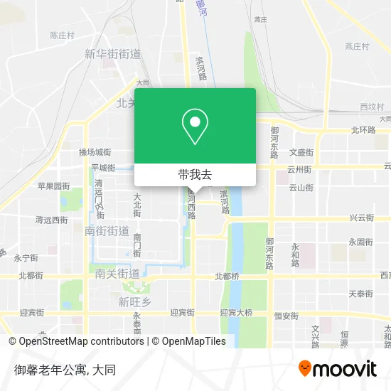 御馨老年公寓地图