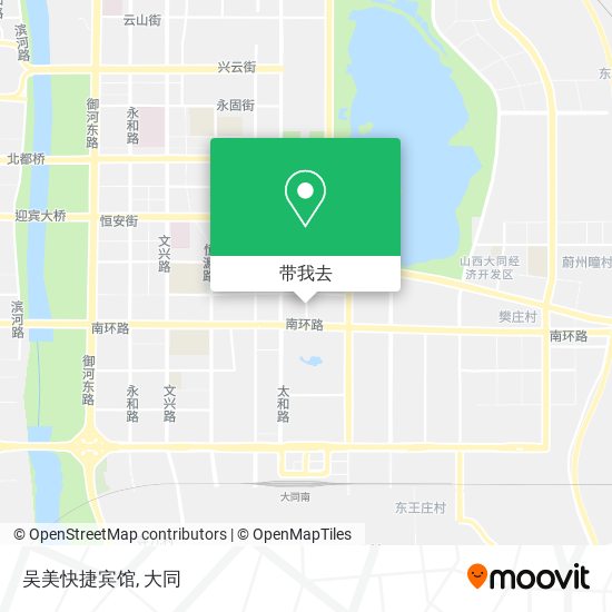吴美快捷宾馆地图