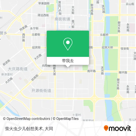 萤火虫少儿创想美术地图
