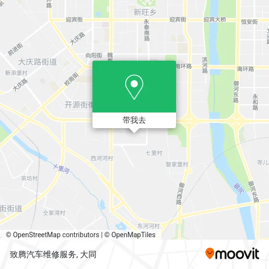 致腾汽车维修服务地图