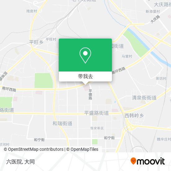 六医院地图