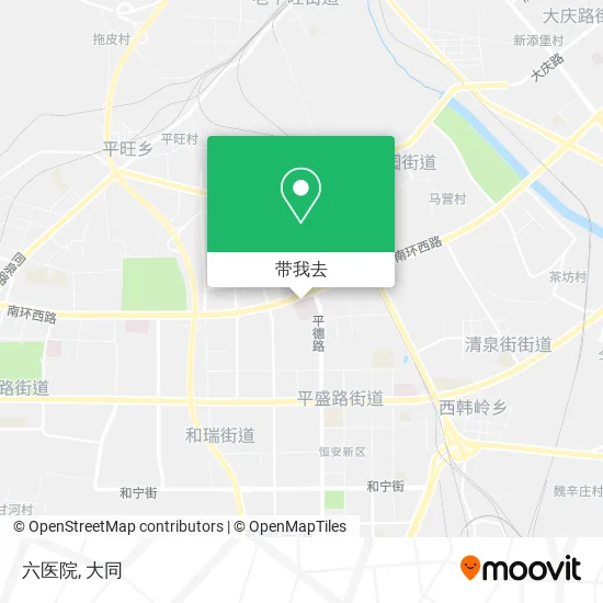 六医院地图