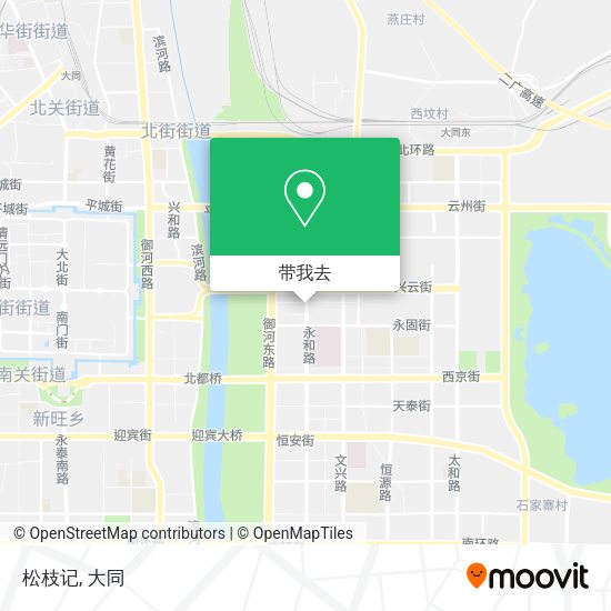 松枝记地图