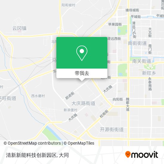清新新能科技创新园区地图