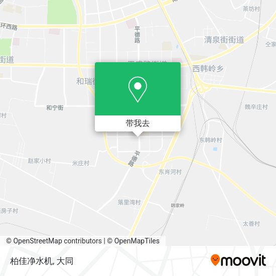 柏佳净水机地图