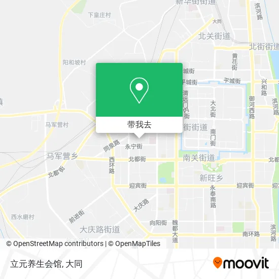 立元养生会馆地图