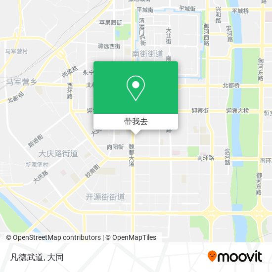 凡德武道地图