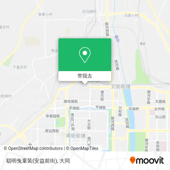 聪明兔童装(安益前街)地图