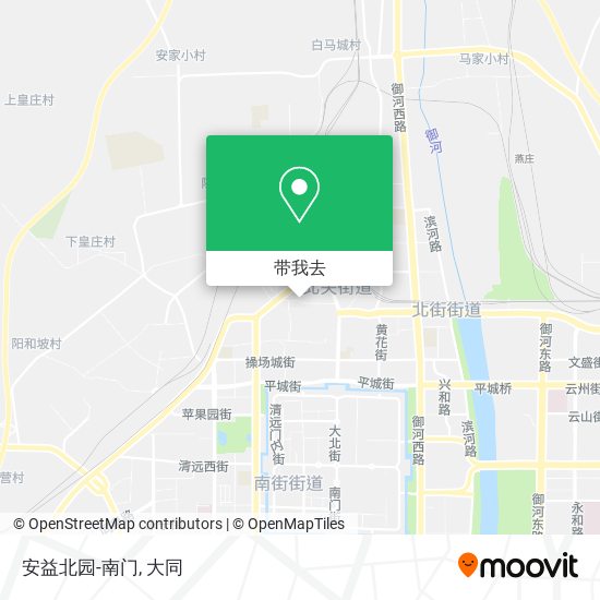 安益北园-南门地图