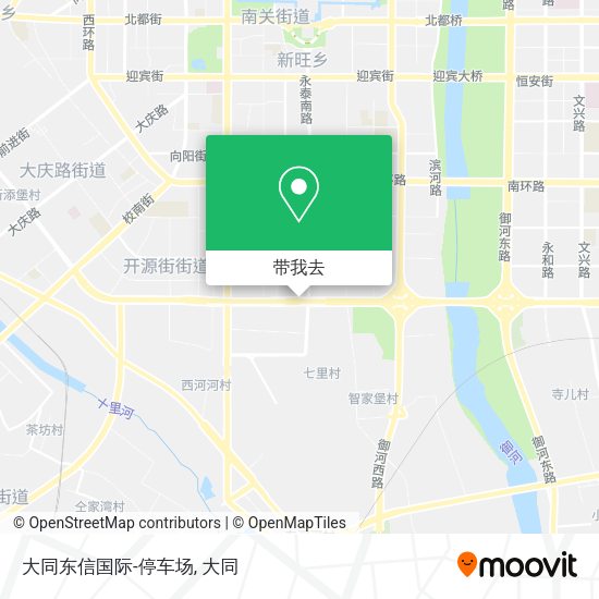 大同东信国际-停车场地图