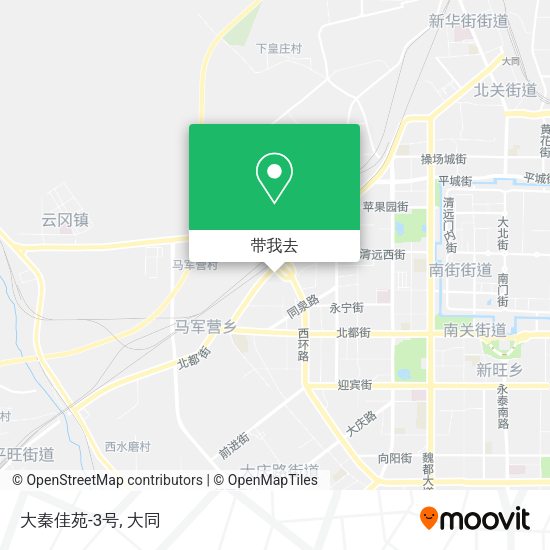 大秦佳苑-3号地图