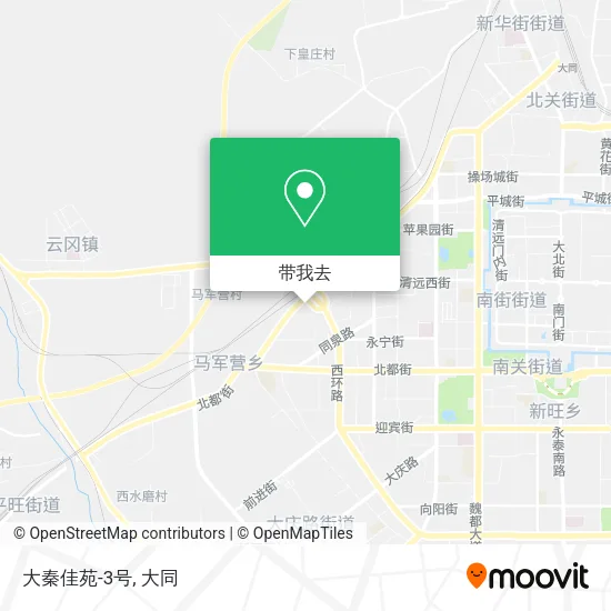 大秦佳苑-3号地图