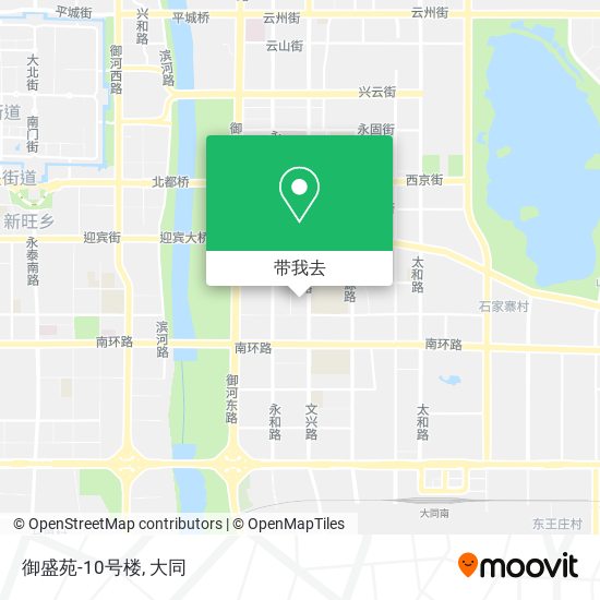 御盛苑-10号楼地图