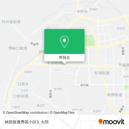 林荫路雅秀苑小区3地图