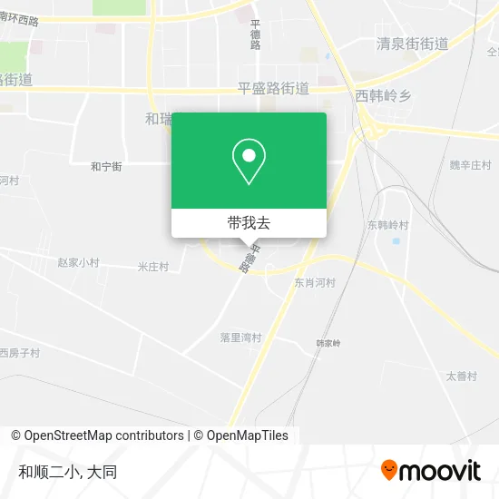 和顺二小地图