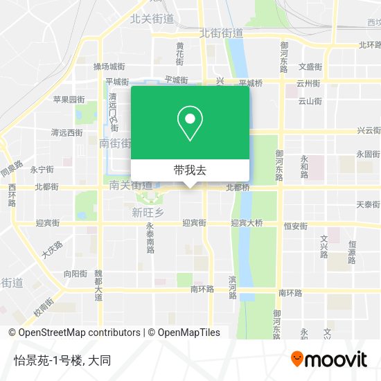 怡景苑-1号楼地图