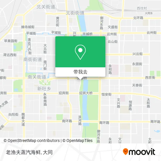 老渔夫蒸汽海鲜地图
