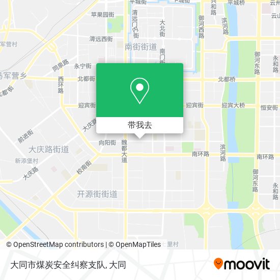 大同市煤炭安全纠察支队地图