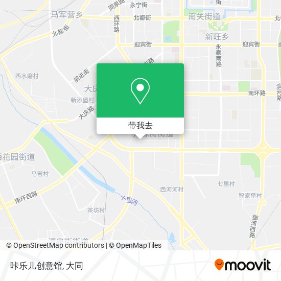 咔乐儿创意馆地图