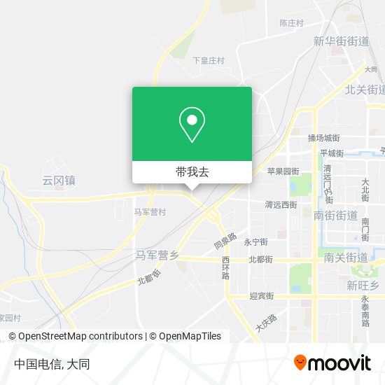 中国电信地图