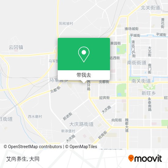 艾尚养生地图