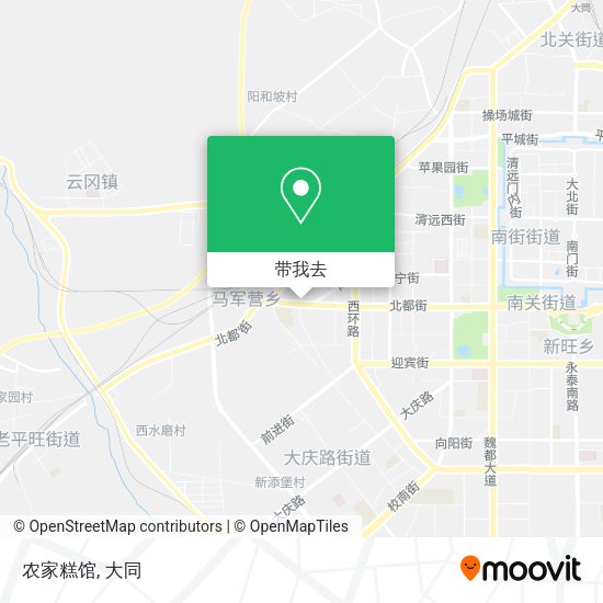 农家糕馆地图