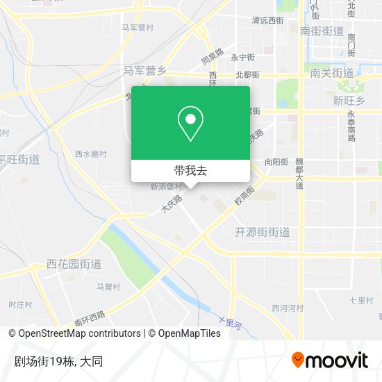 剧场街19栋地图