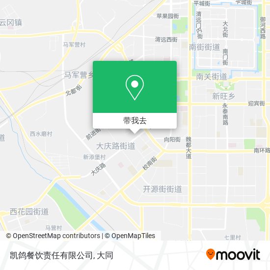 凯鸽餐饮责任有限公司地图