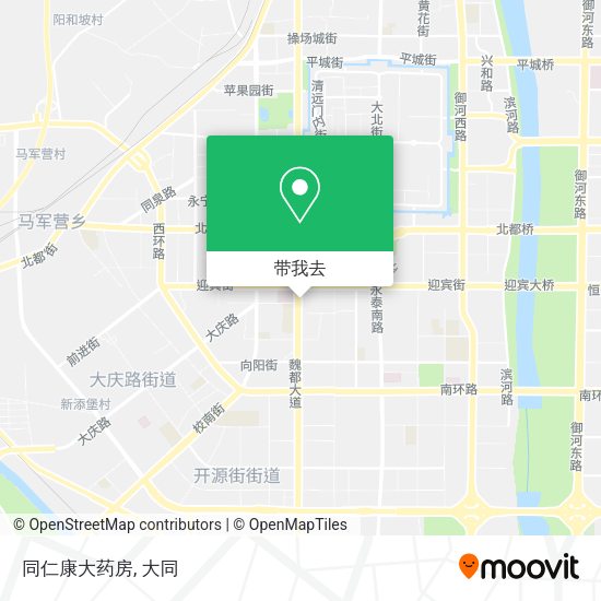 同仁康大药房地图