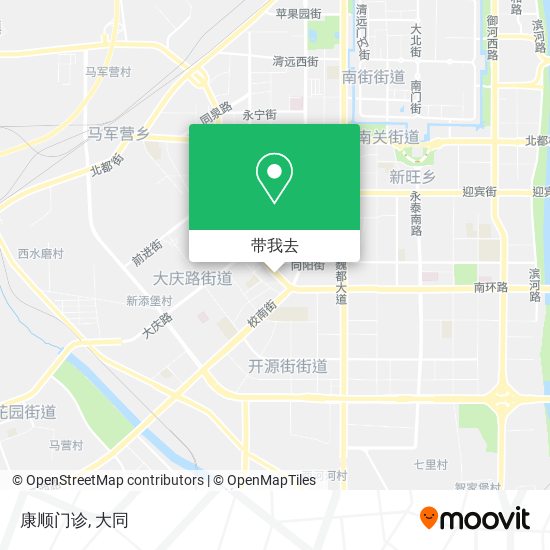 康顺门诊地图