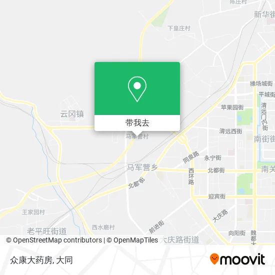 众康大药房地图
