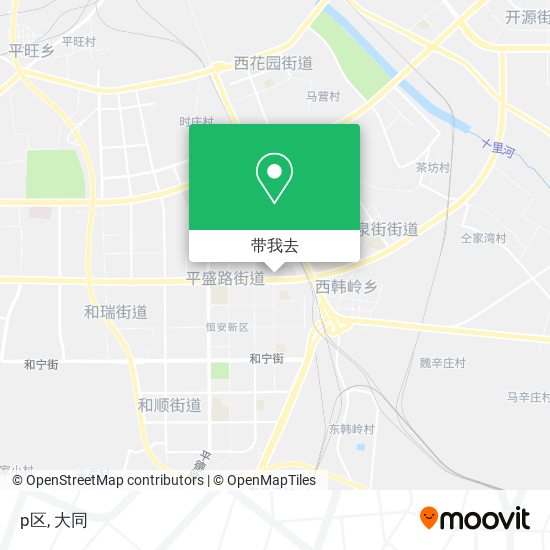 p区地图