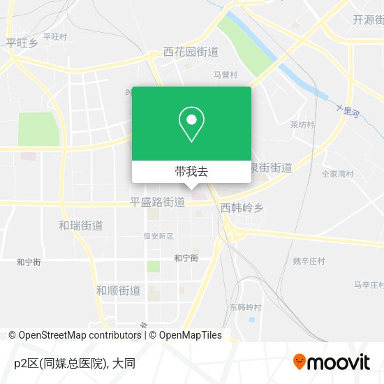 p2区(同媒总医院)地图