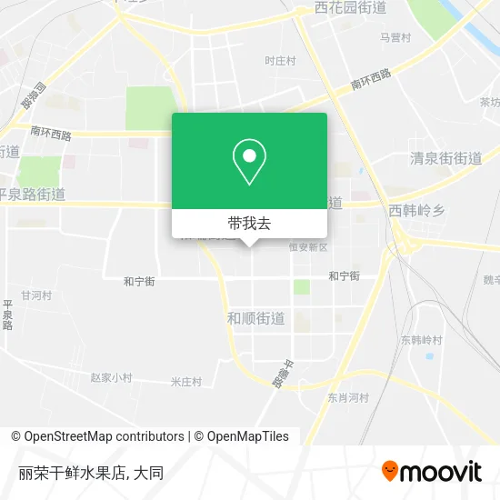 丽荣干鲜水果店地图