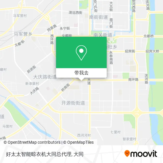好太太智能晾衣机大同总代理地图