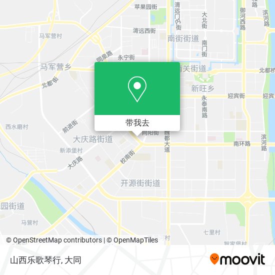 山西乐歌琴行地图