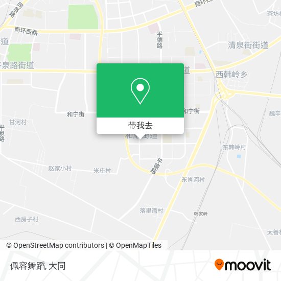 佩容舞蹈地图