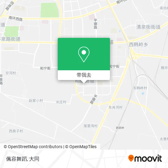 佩容舞蹈地图