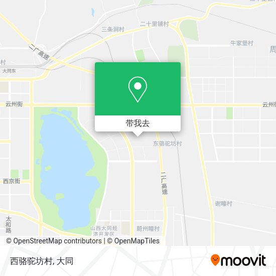 西骆驼坊村地图
