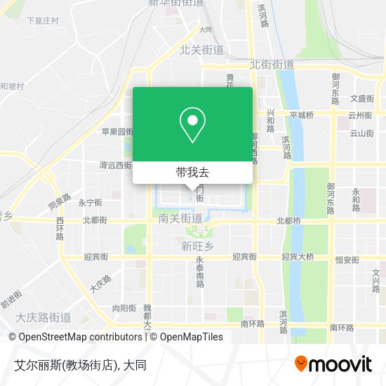 艾尔丽斯(教场街店)地图