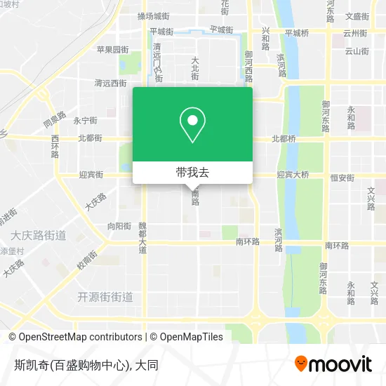 斯凯奇(百盛购物中心)地图
