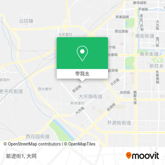 前进街1地图