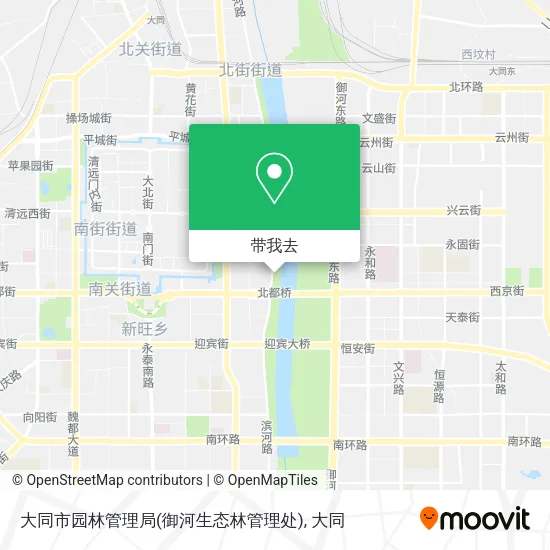 大同市园林管理局(御河生态林管理处)地图
